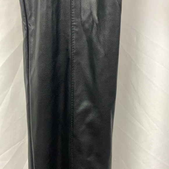 H&M Faux Leather Pants Women’s Size 10 Black NWT - Picture 10 of 14